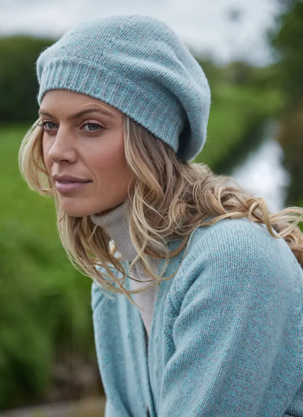 Wool Cashmere Beret